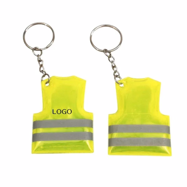 Reflective Mini Key Tag