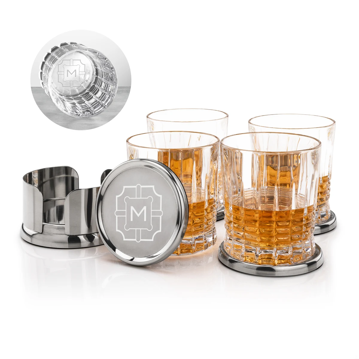 Baldoni Coasters & Princeton On-the-Rocks Set 1