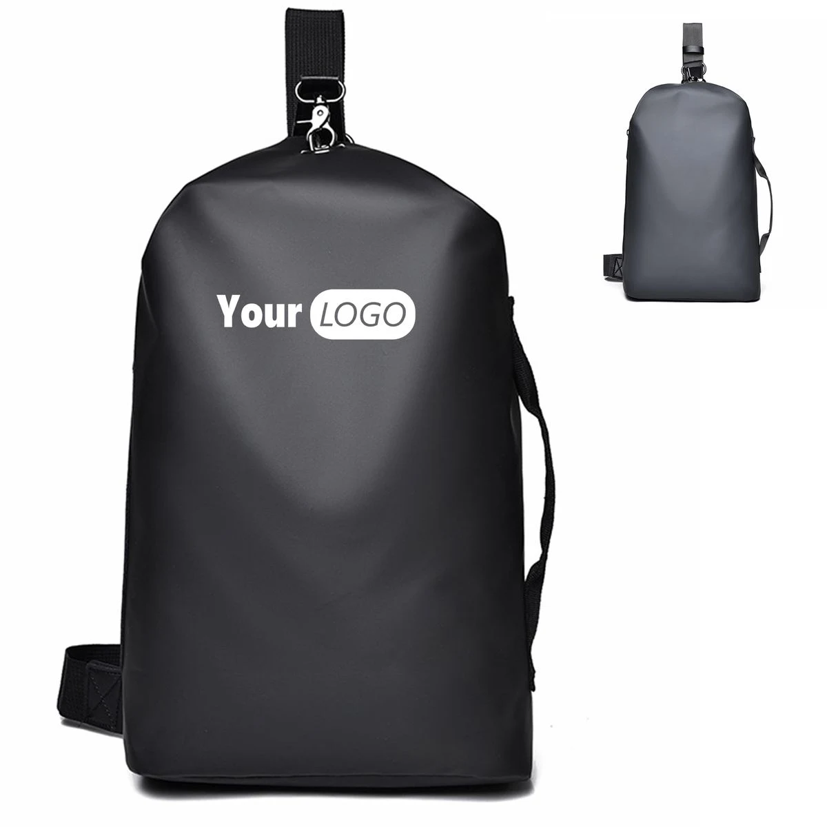 Nylon Sling Backpack with USB crossbody bag for Men 1