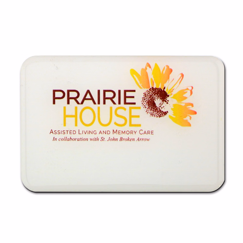 Domed Metal Name Badge 2" x 3"