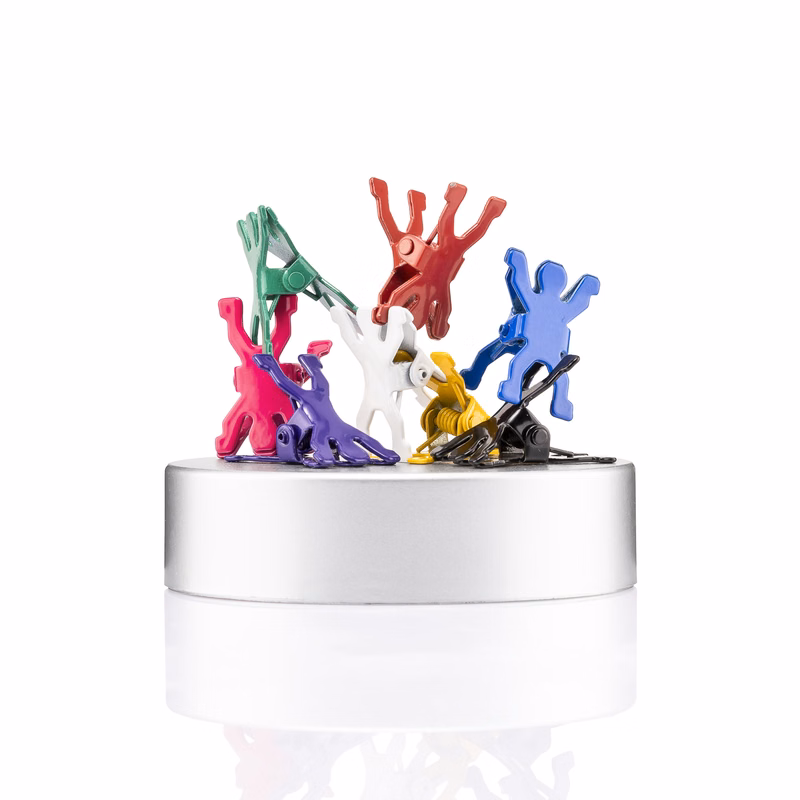 Acrobat Paper Clips with Magnet Base