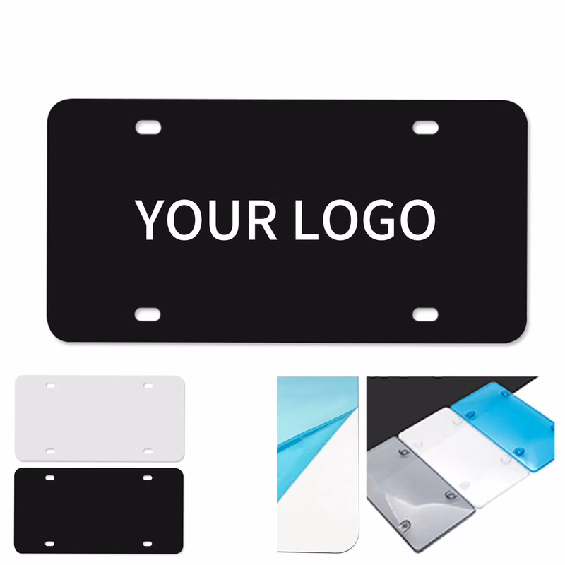 Blank Metal License Plate For Personalization