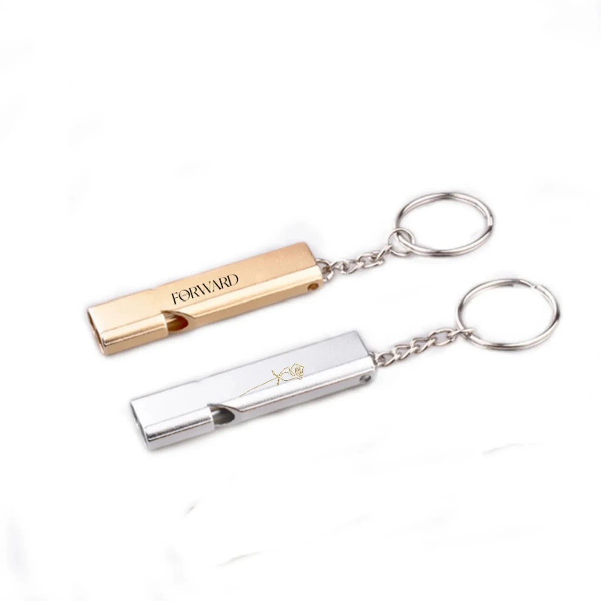 Aluminum Alloy Dual Frequency Survival Whistle 1