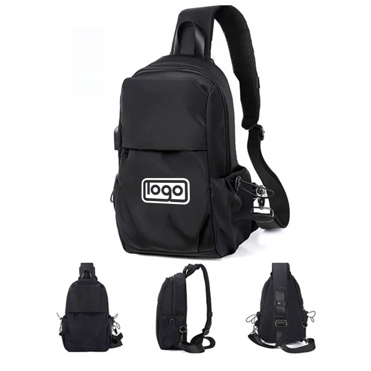 Usb Charging Port Crossbody Bag 1