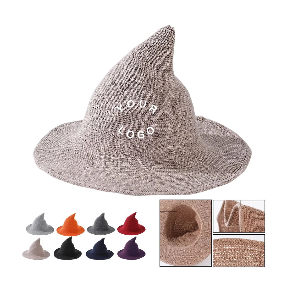 Durable Polyester Witch Hat for Festivals 1