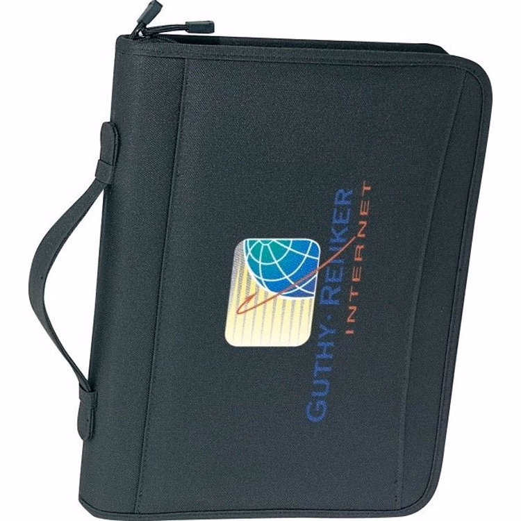 Poly Zippered Binder Padfolio