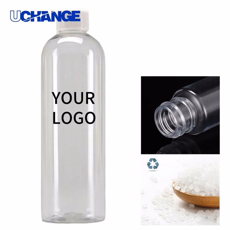 PET BPA Free Clear Plastic Bottle Drinkware for Daily Use