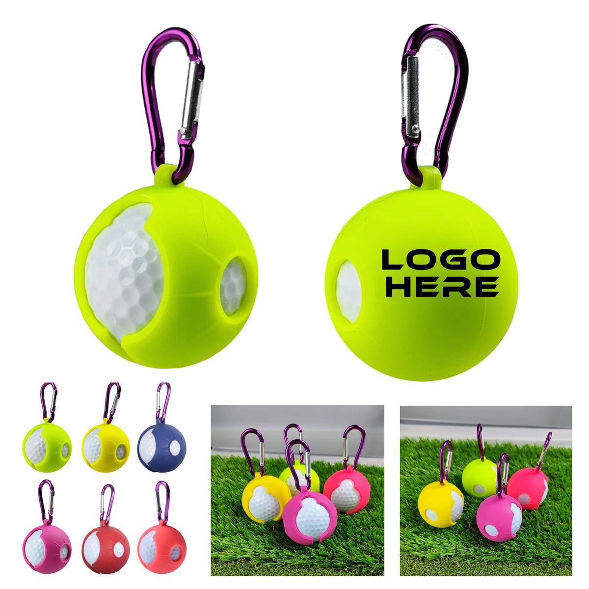 Eco-Friendly Silicone Golf Ball Cover 1