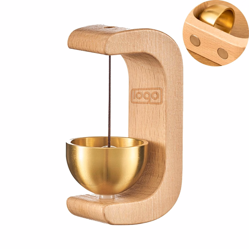 Magnetic Wooden Doorbell