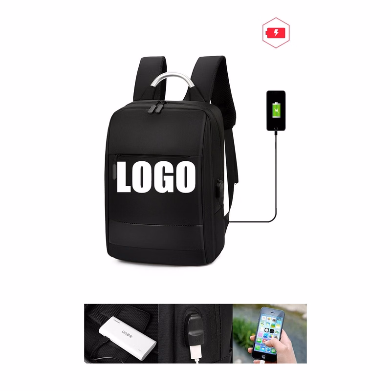 Custom  Business  Large Capacity Laptop Bags with USB  Port