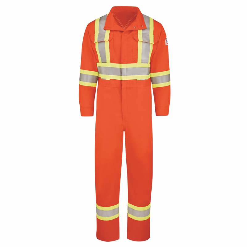 Bulwark® Premium Coverall with 4" Reflective Trim