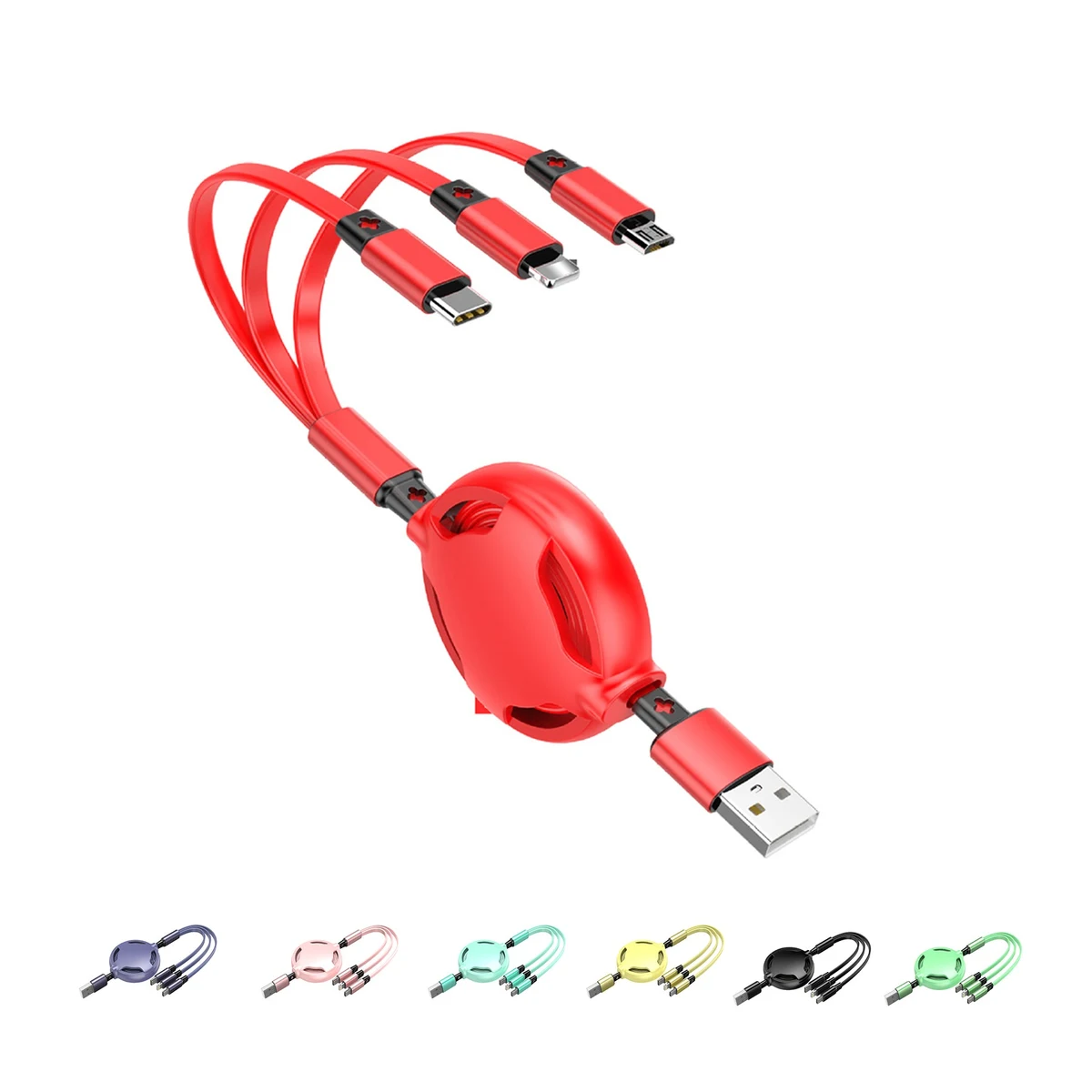 Retractable Multi-function Data Cable 1