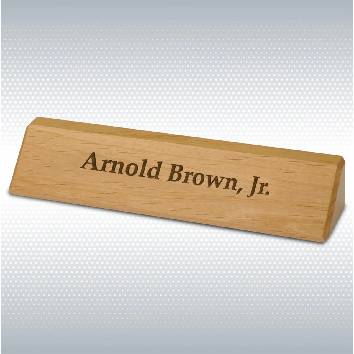 10 1/2" Genuine Red Alder Desk Wedge 1