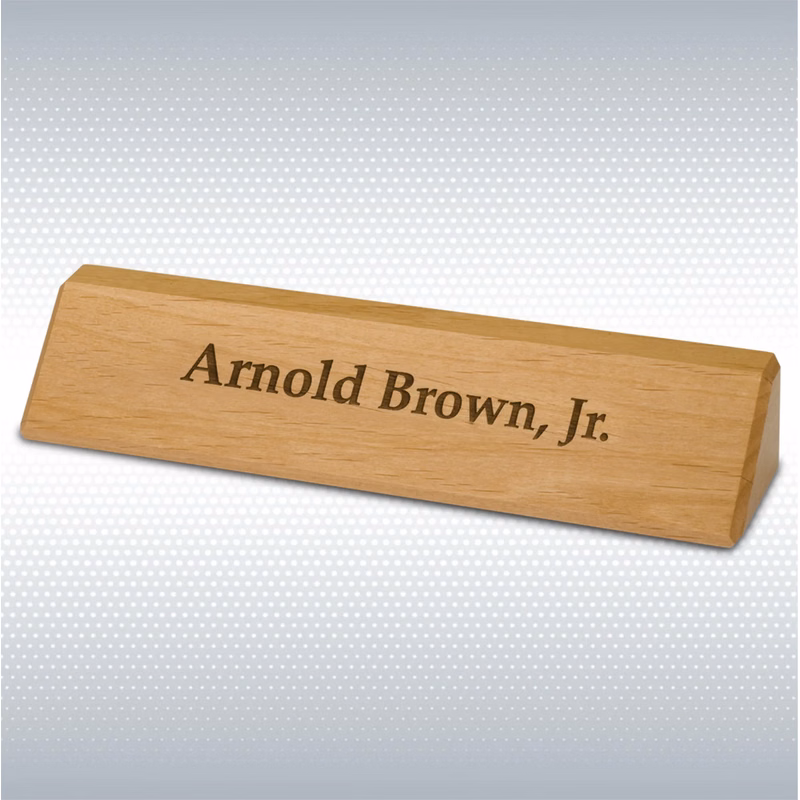 10 1/2" Genuine Red Alder Desk Wedge