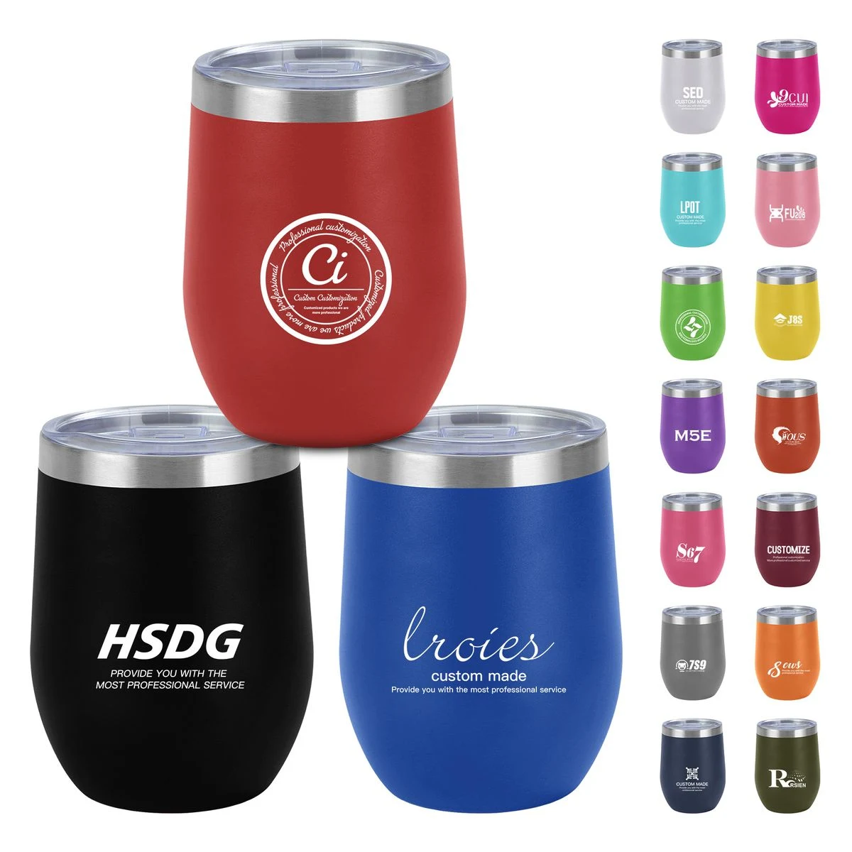 12 OZ Stainless Steel Tumbler 1
