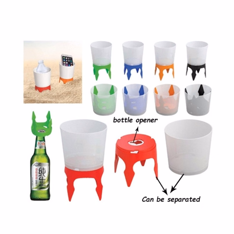 Beach Cup With Bottle Opener