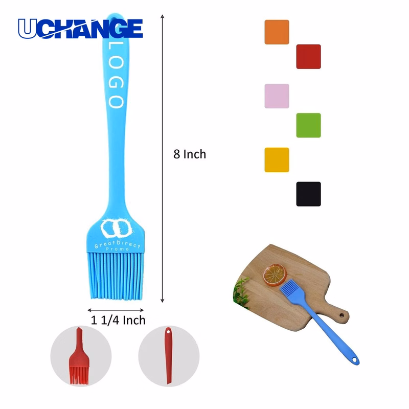 Silicone Oil Barbecue Brush Eight Inch Length