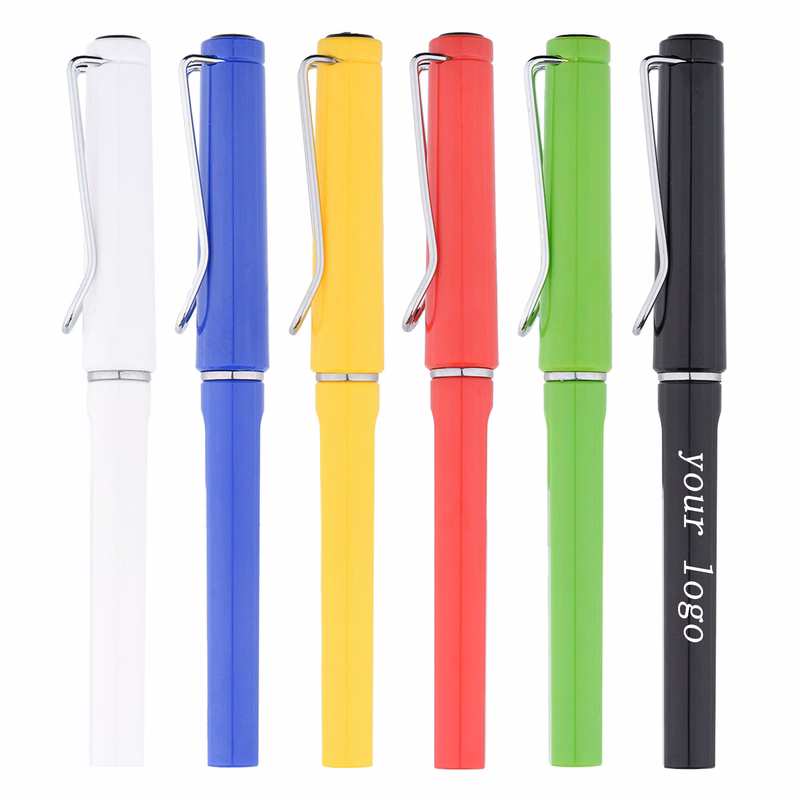 Customized Black Ink Ballpoint Pen For Advertising