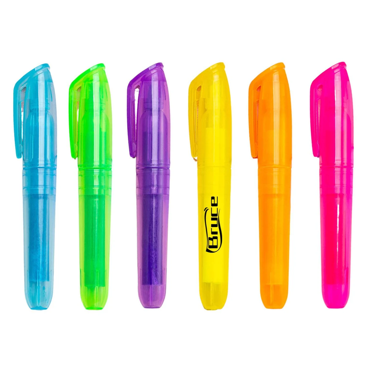 Smooth Writing Multi Color Plastic Highlighter Pen 1