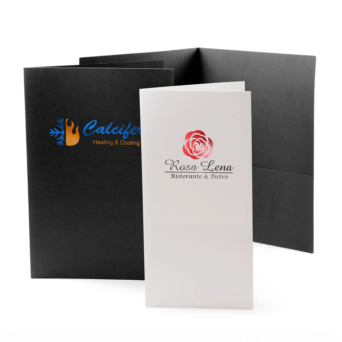 Mini Folders –2 Color Foil-Stamp Designer Stocks 1