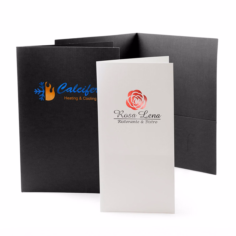 Mini Folders –2 Color Foil-Stamp Designer Stocks
