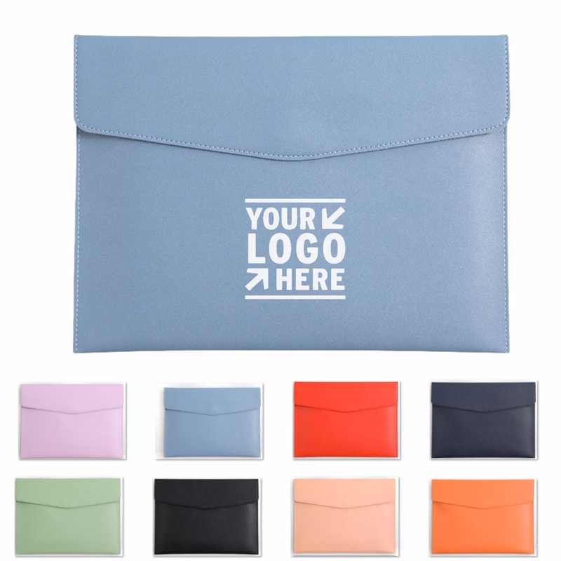 A4 Leather Waterproof Folder
