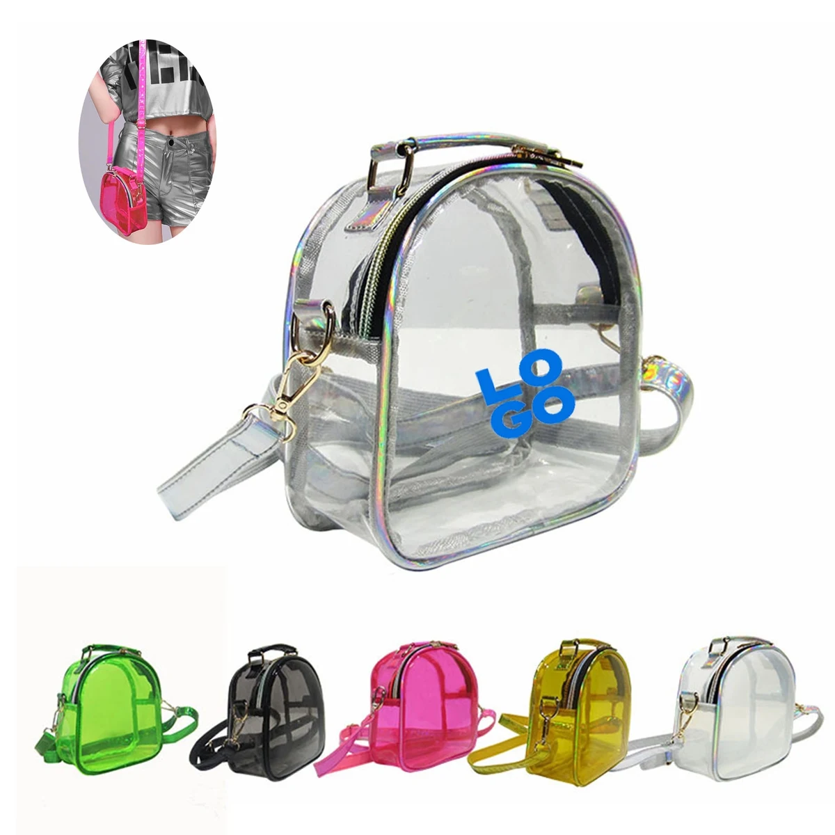 Clear Purse Handbag 1