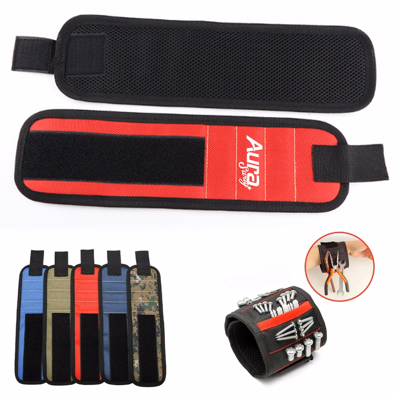 Tactical Magnetic Wrist Strap Tool Organizer