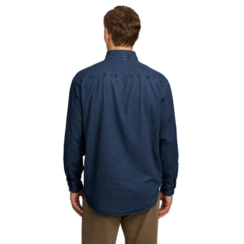 Port & Company - Long Sleeve Value Denim Shirt. 1