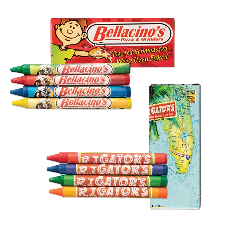 4 Pack Custom Crayons Box 1
