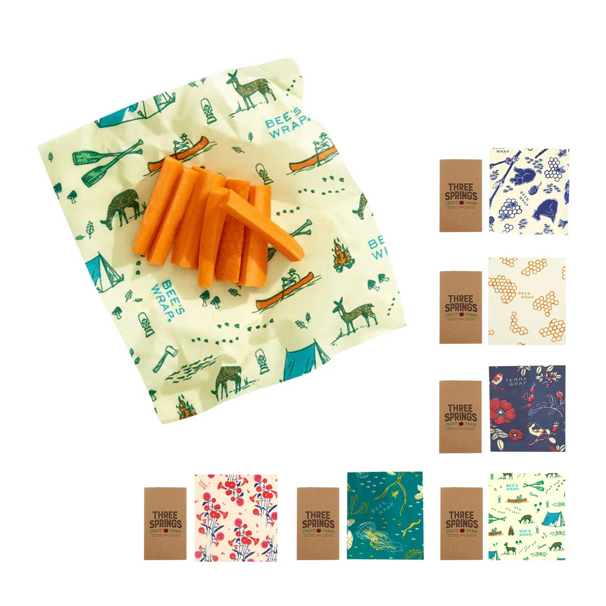 Beeswrap Single Small 7" X 8" 1