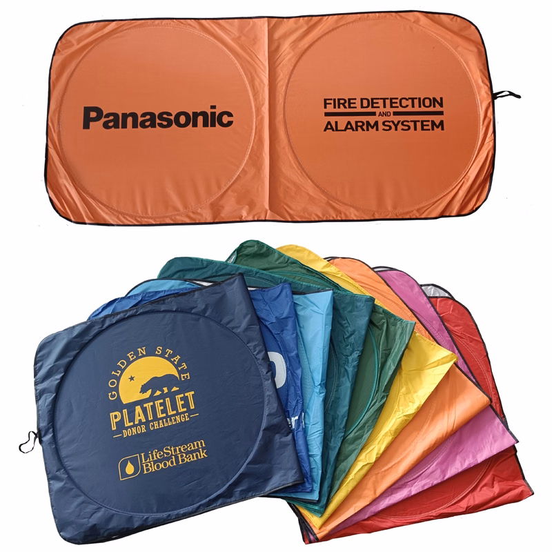 Collapsible Car Sunshade - Rectangle