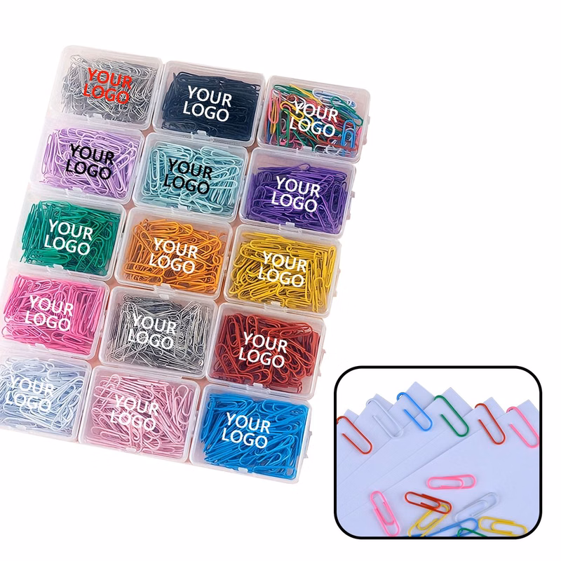 Colorful Coated Metal Document Clips