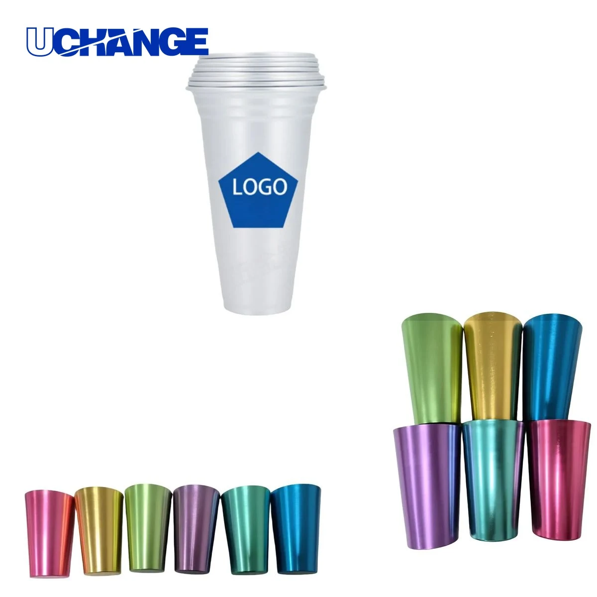 Reusable Aluminum Stadium Beer Cup Container for Events (16.9 oz) 1