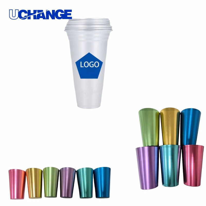 Reusable Aluminum Stadium Beer Cup Container for Events (16.9 oz)
