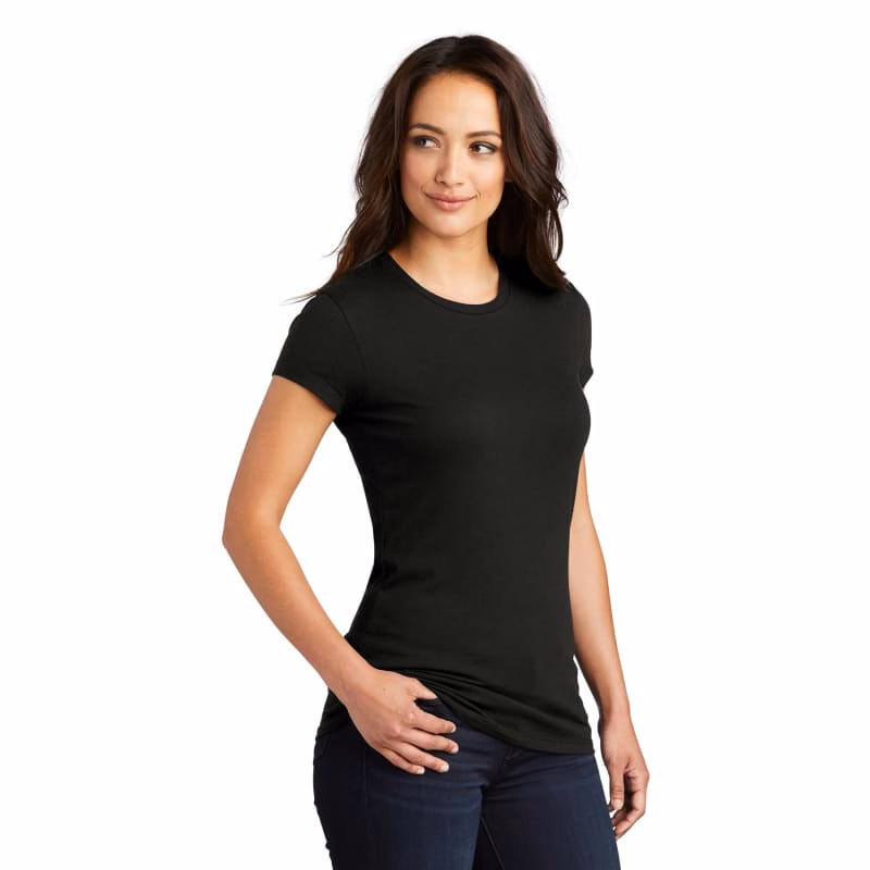 District Women's Fitted Perfect Tri Tee.
