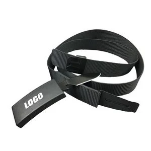 Durable Canvas Nylon Waist Belt With Hidden Knife 1