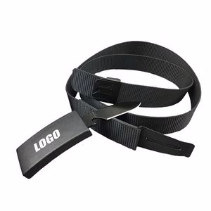 Durable Canvas Nylon Waist Belt With Hidden Knife