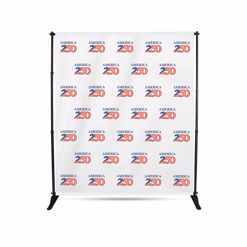 Step and Repeat Backdrop, Single Sided Package (10ft x 8ft)