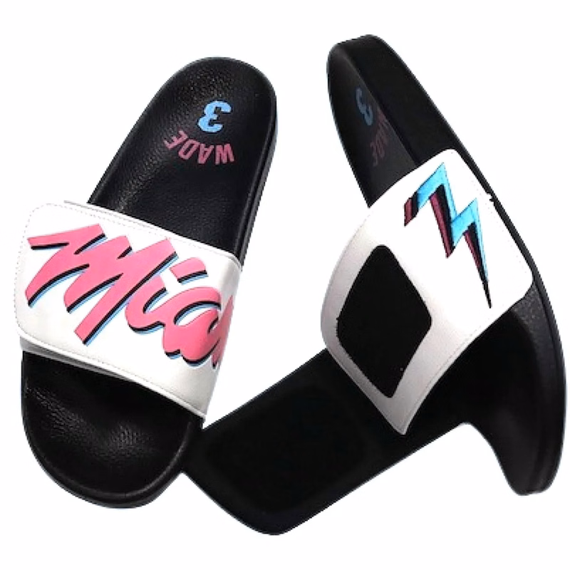 Hook and Loop Strap PVC Slides