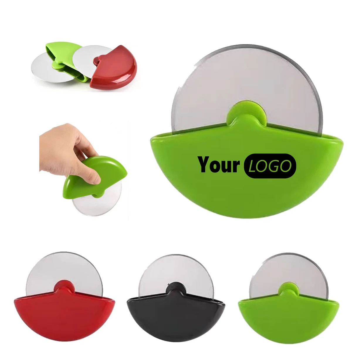 3.9 Inch Stainless Steel Pizza Wheel 1