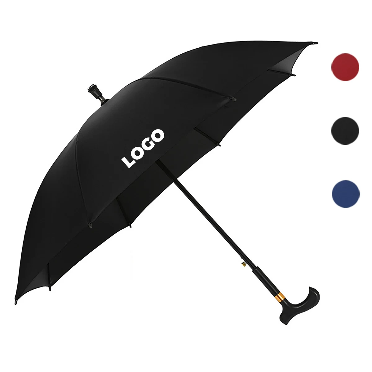 2-in-1 Walking Sticks Umbrella 1