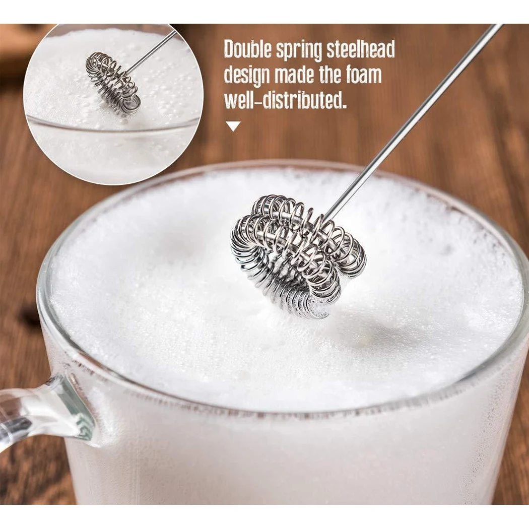 Handheld electric milk frother 1