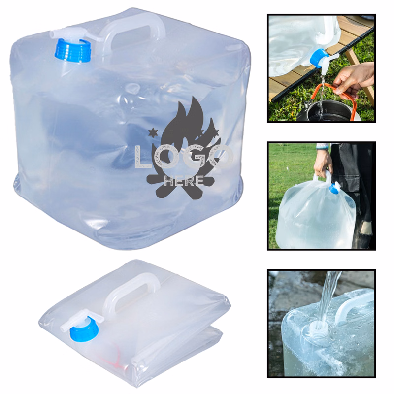 2.6-Gallon Full-Color Foldable Camping Water Carrier
