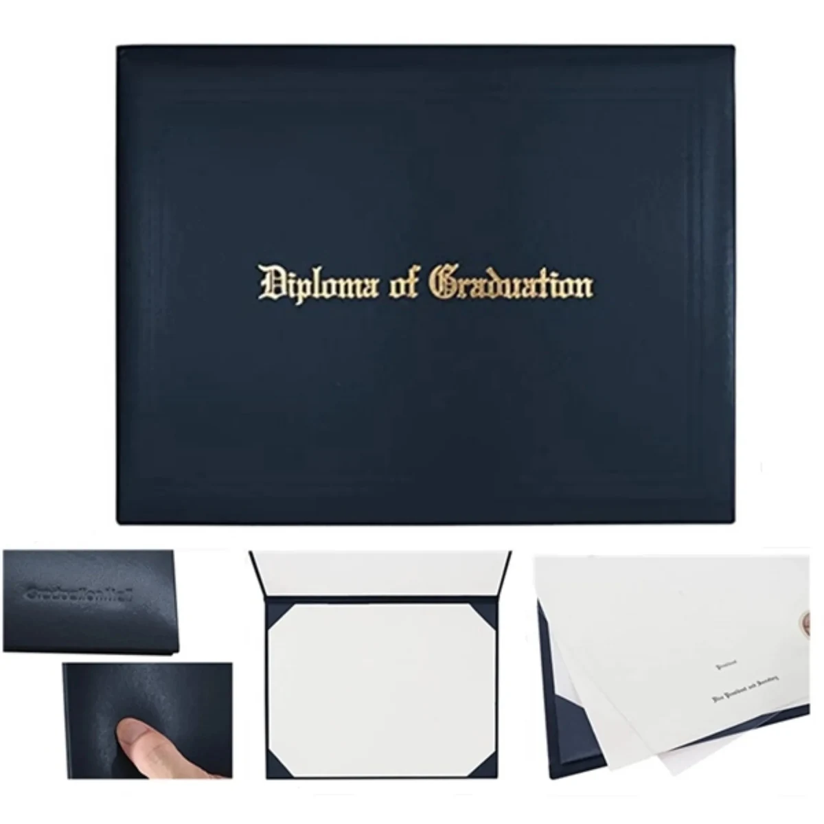 Graduation Mall Imprinted Diploma Cover for Certificate 1
