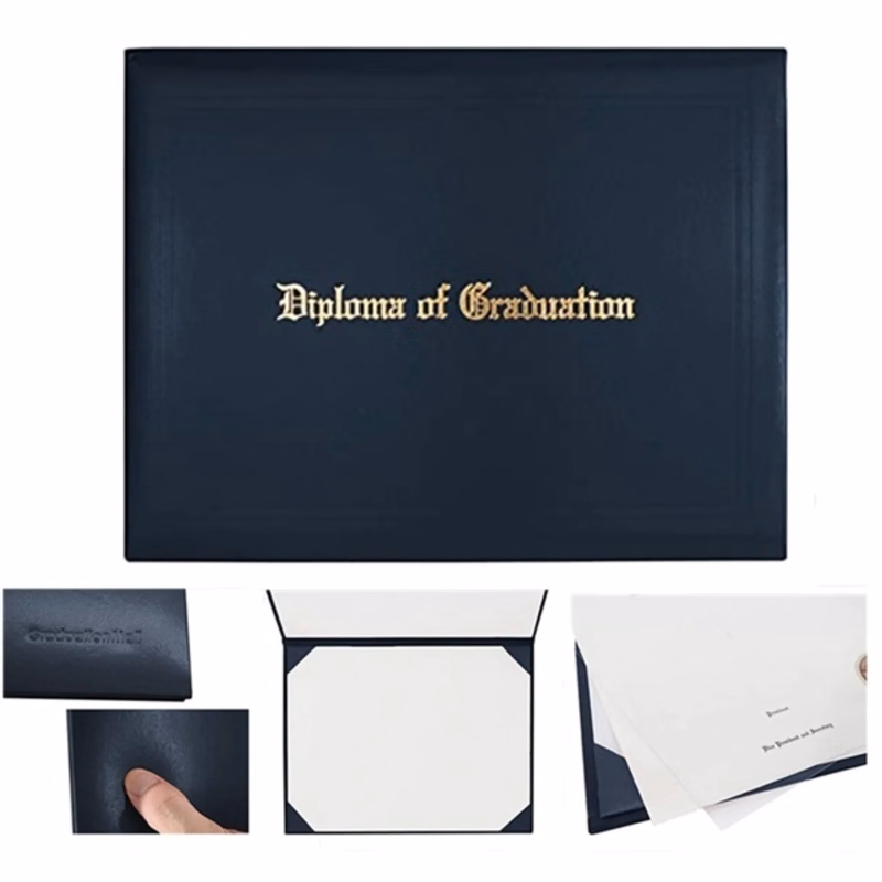 Graduation Mall Imprinted Diploma Cover for Certificate