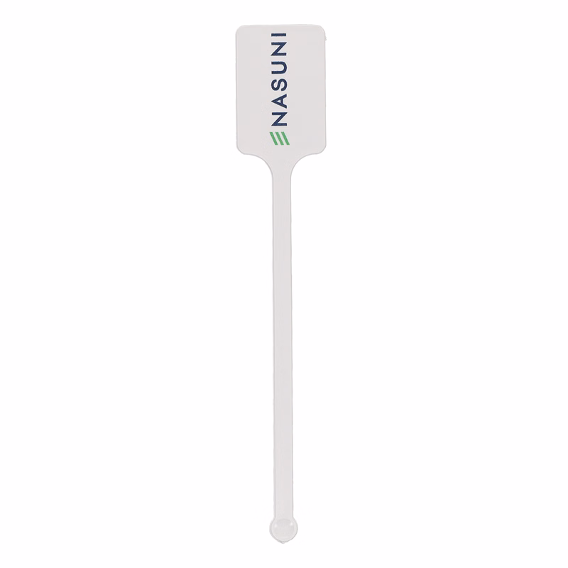 Plastic Drink Stirrer 6.250" Upright Rectangle - (Color) Digital Print