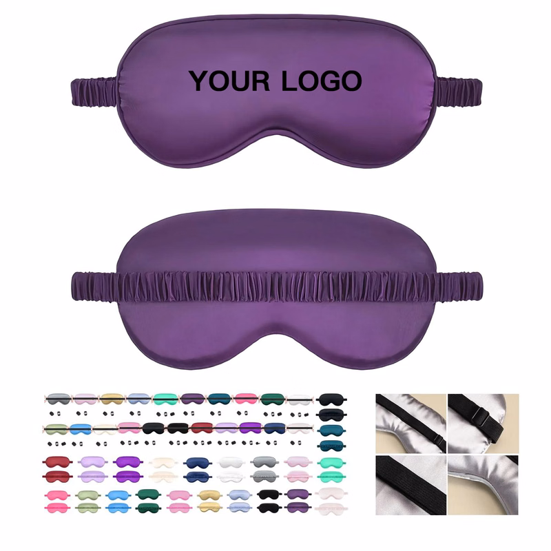 Satin Eye Mask Comfortable Adjustable