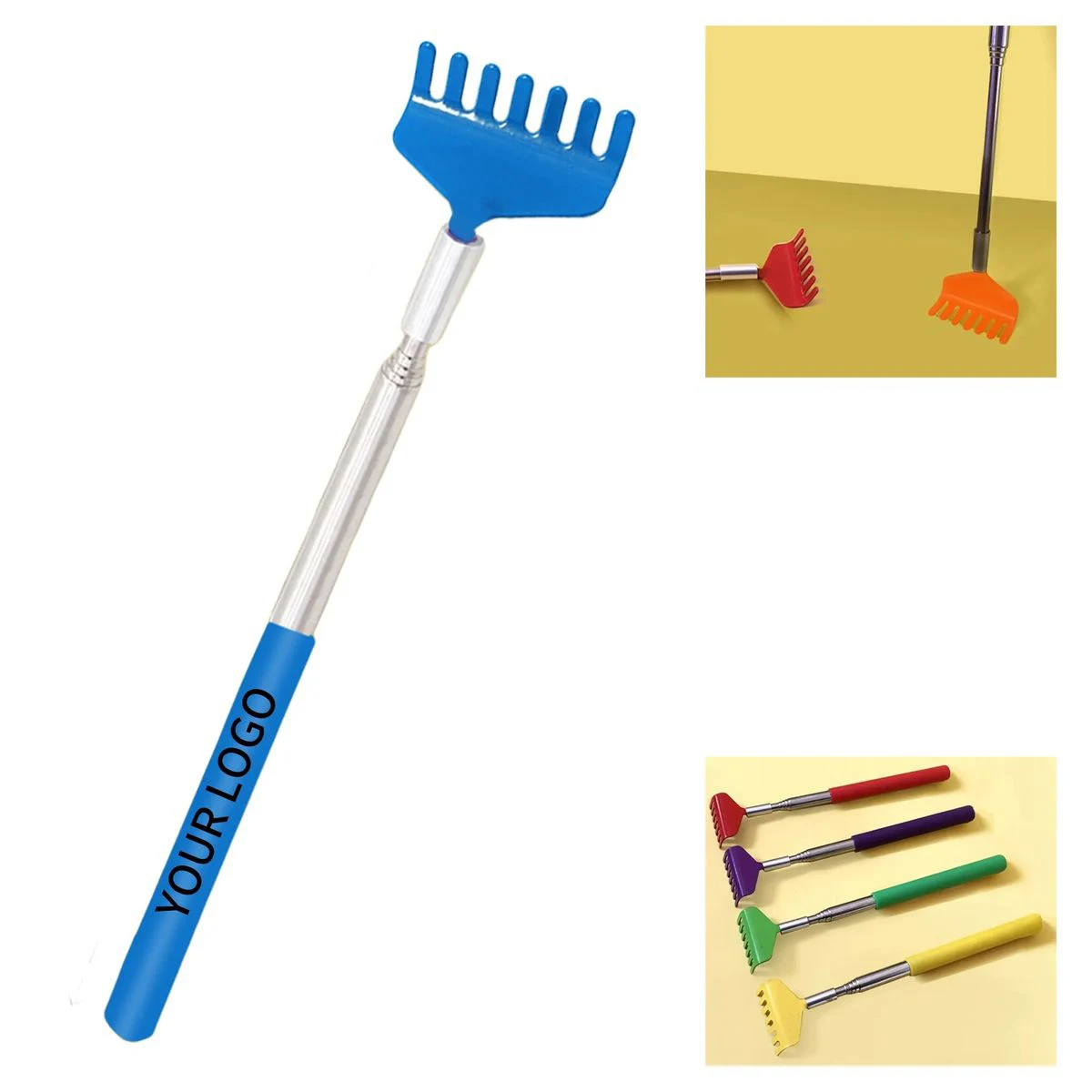 Retractable Itch Scratcher with Adjustable Length 1