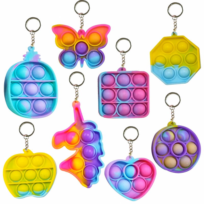 Rainbow Pop Fidget Toys